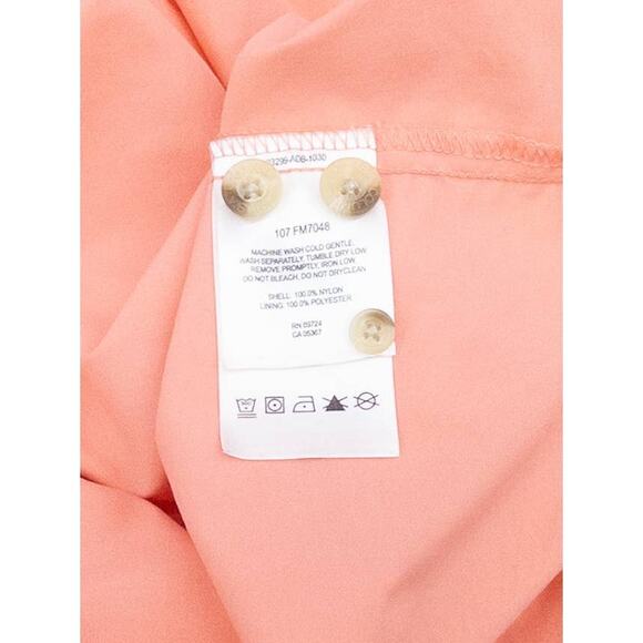 Columbia Mens XL Long Sleeve PFG Button Down Back Vent Shirt Light Salmon - Picture 3 of 4